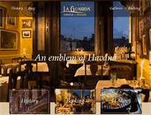 Tablet Screenshot of laguarida.com