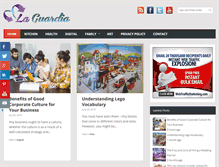 Tablet Screenshot of laguarida.org